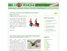 Tablet Screenshot of kilogucker.de